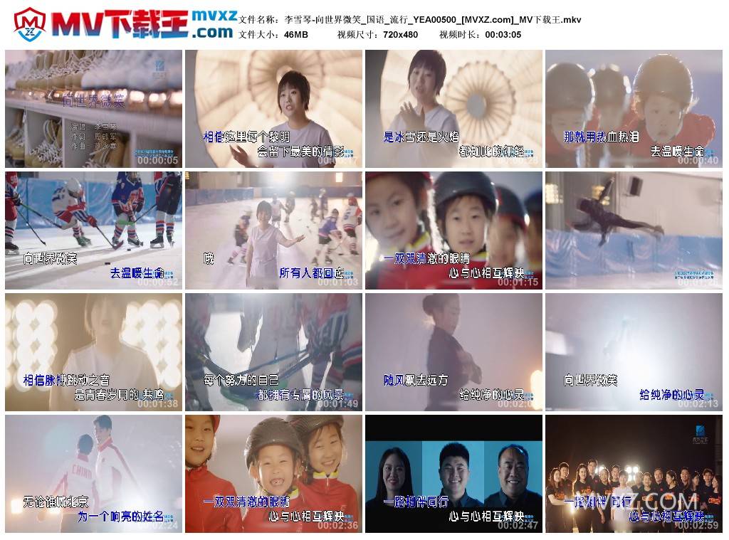 李雪琴-向世界微笑_国语_流行_YEA00500